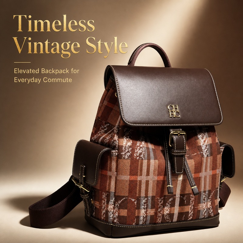 Luxury Bags For You - Plecak CHHC w modnym stylu color
