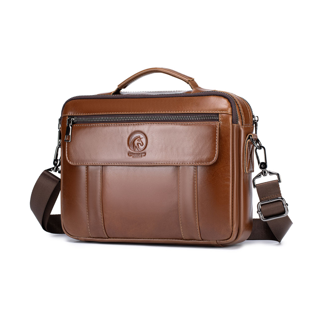 Nowa męska mini torba crossbod – Key Holder Leather Pouch recenzja i cena