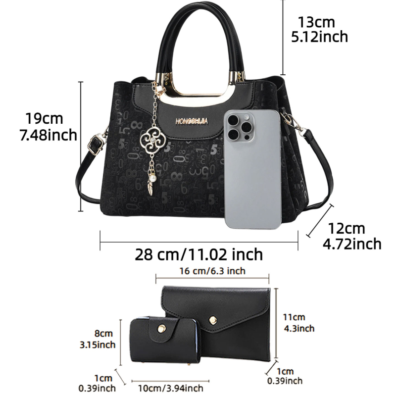 3-częściowy zestaw torebek dam – Luxury Bags For You recenzja i cena