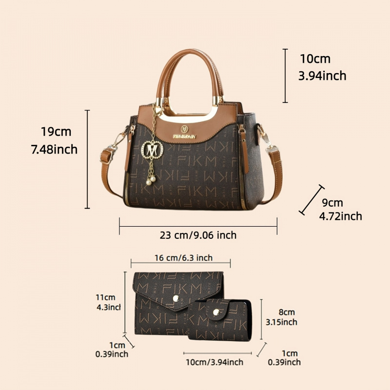 3-częściowy zestaw torebek z n – Luxury Bags For You recenzja i cena