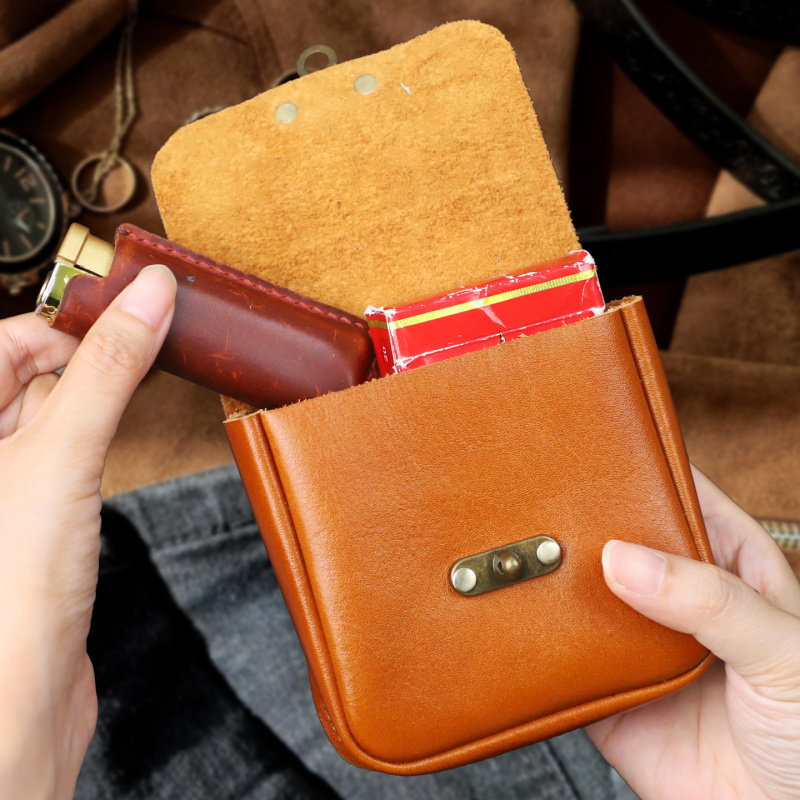 Miękka skórzana saszetka biodr – Key Holder Leather Pouch recenzja i cena
