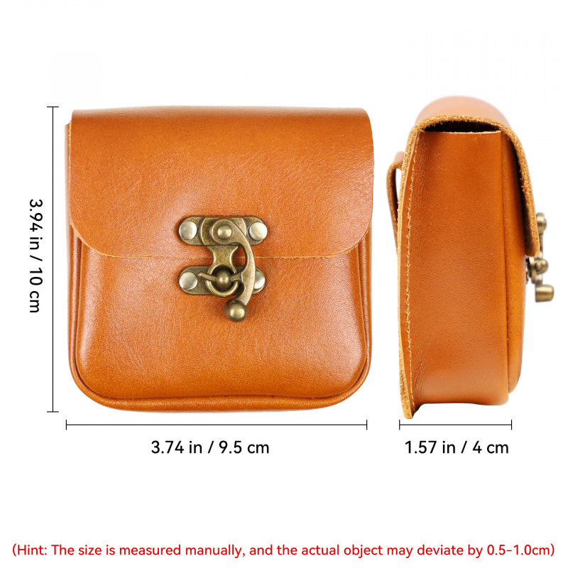 Miękka skórzana saszetka biodr – Key Holder Leather Pouch recenzja i cena