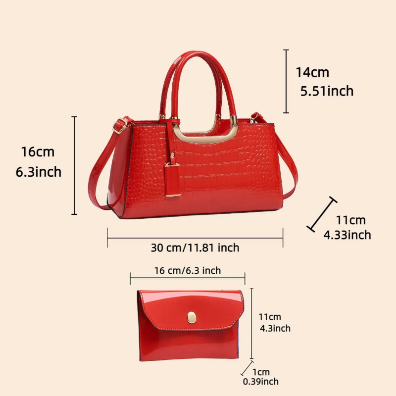 Zestaw torebek damskich, lekka – Luxury Bags For You recenzja i cena