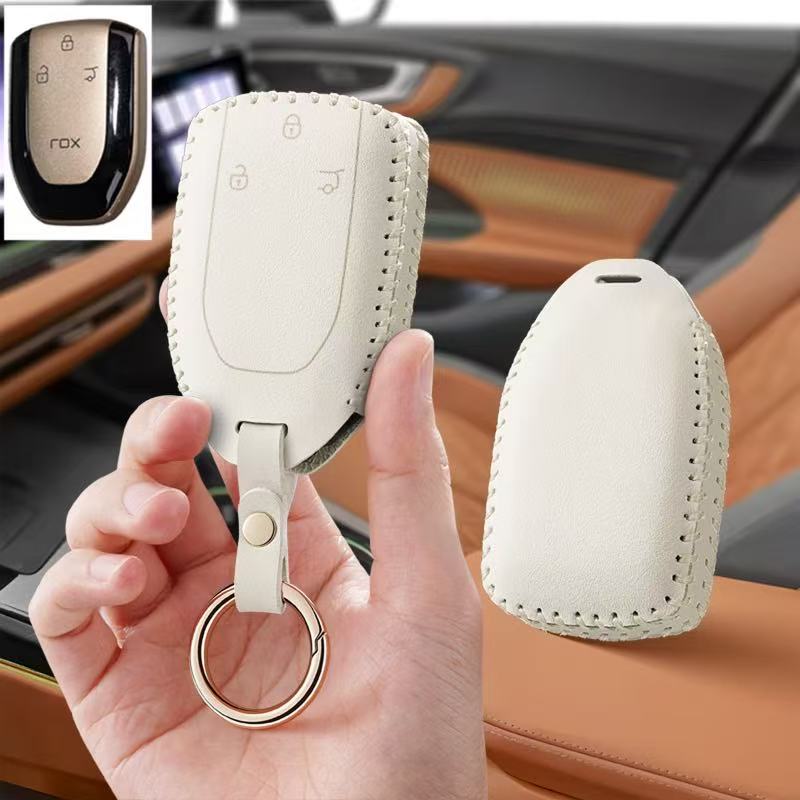 Akcesoria samochodowe Etui na  – Key Holder Leather Pouch recenzja i cena