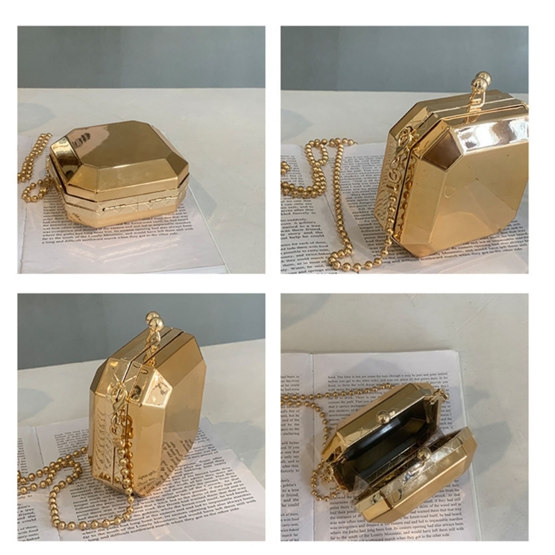 Mini luksusowe złote imprezowe – Luxury Bags Shopping recenzja i cena