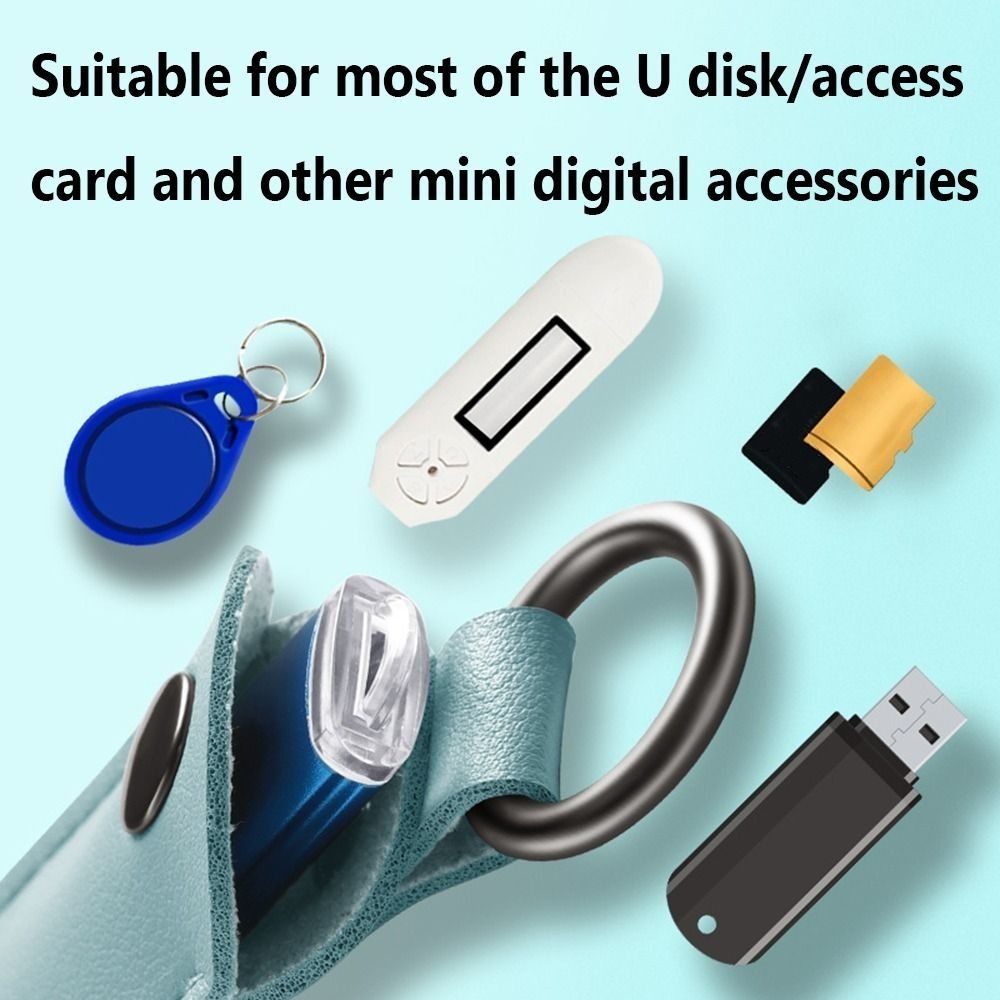 8-kolorowe etui na dysk U U Uc – Key Holder Leather Pouch recenzja i cena
