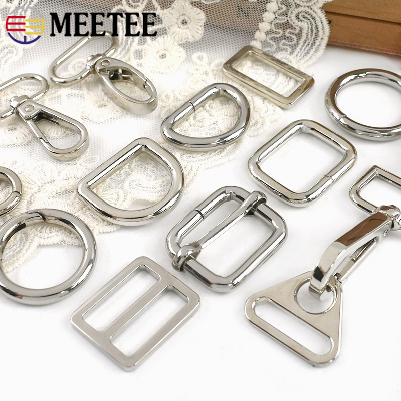 5/10 szt. Srebrne metalowe kla – Luxury Bags With Silver Hardware recenzja i cena