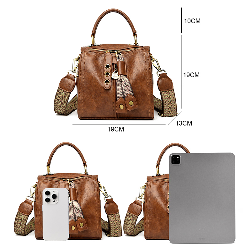 Damska torba listonoszka ze sk – Key Holder Leather Pouch recenzja i cena