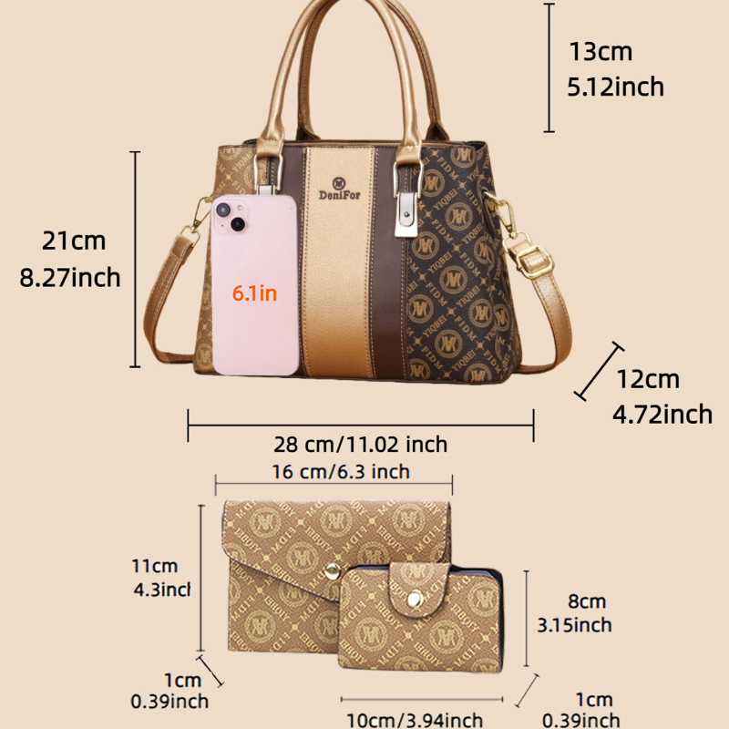 3-częściowy zestaw damskich to – Luxury Bags For You recenzja i cena